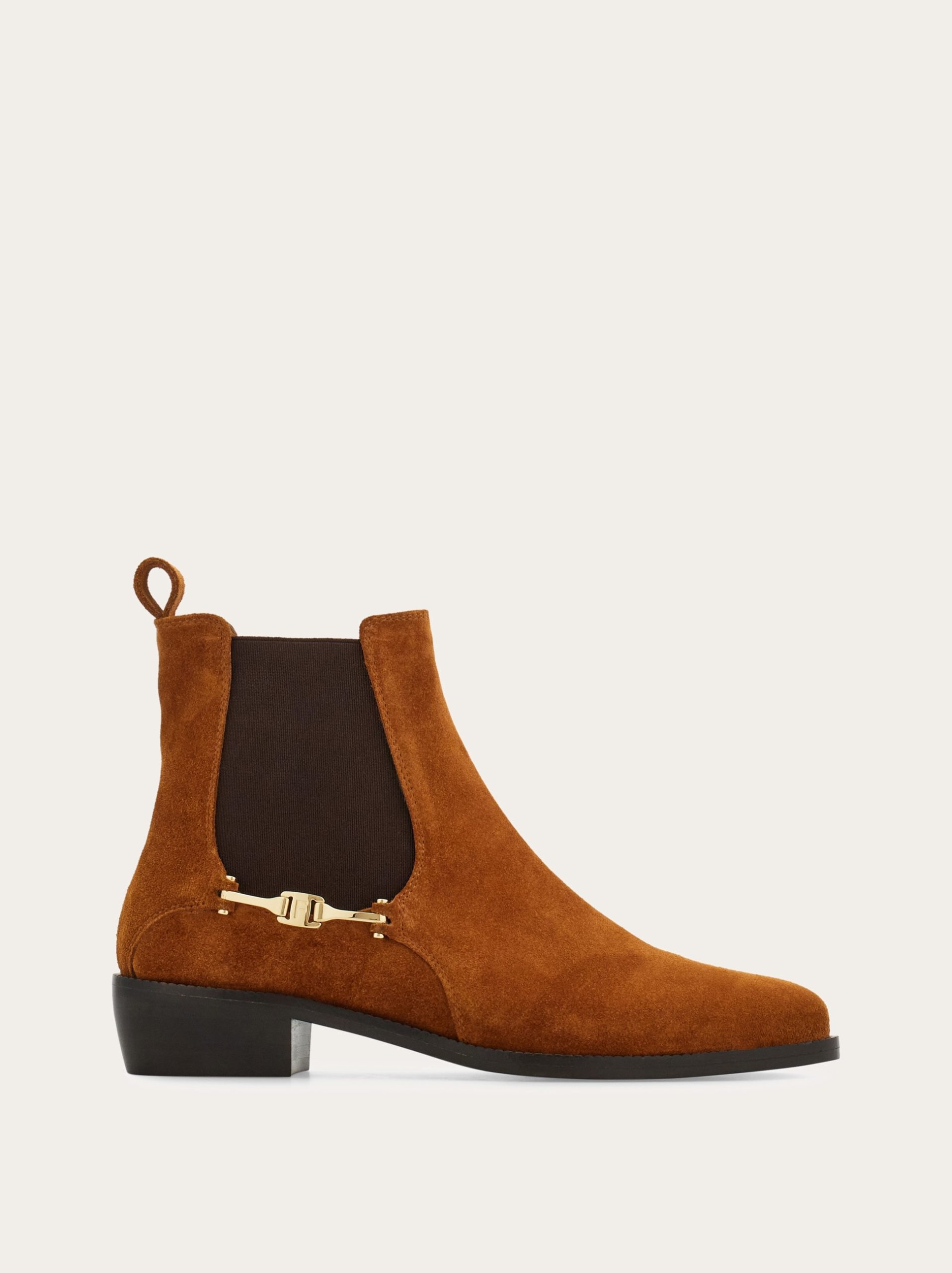 Ferragamo F buckle Chelsea boot - Image 1